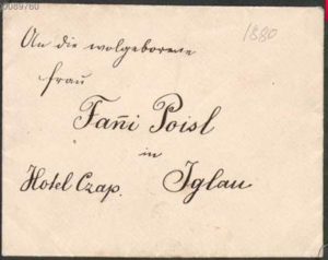 Josephine Poisl (1860- after 1880)